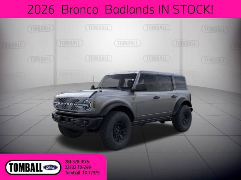 2026 Ford Bronco Badlands