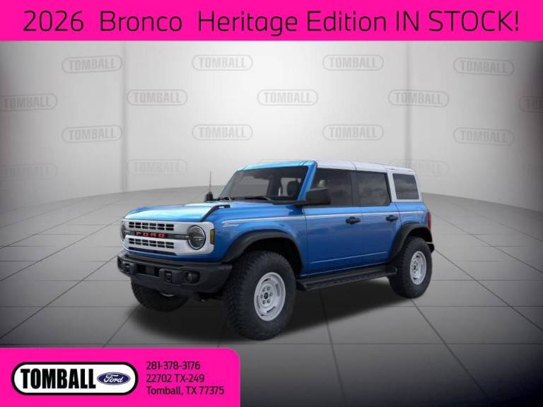 2026 Ford Bronco Heritage Edition
