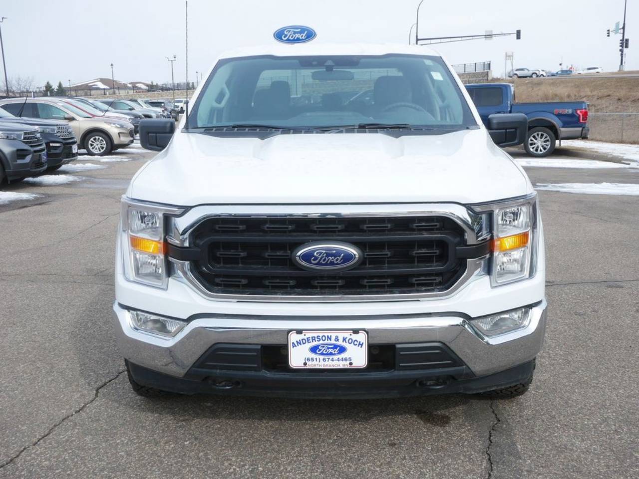 Certified 2022 Ford F-150 XLT with VIN 1FTFW1E55NFB77828 for sale in North Branch, Minnesota