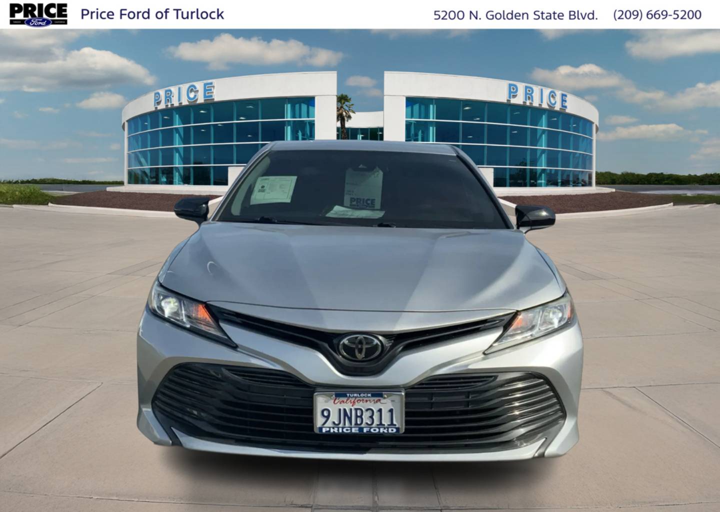 Used 2019 Toyota Camry LE with VIN 4T1B11HK0KU778243 for sale in Turlock, CA