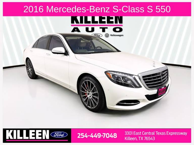 2016 Mercedes-Benz S-Class S 550