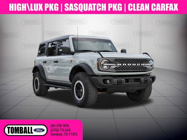 2022 Ford Bronco Badlands