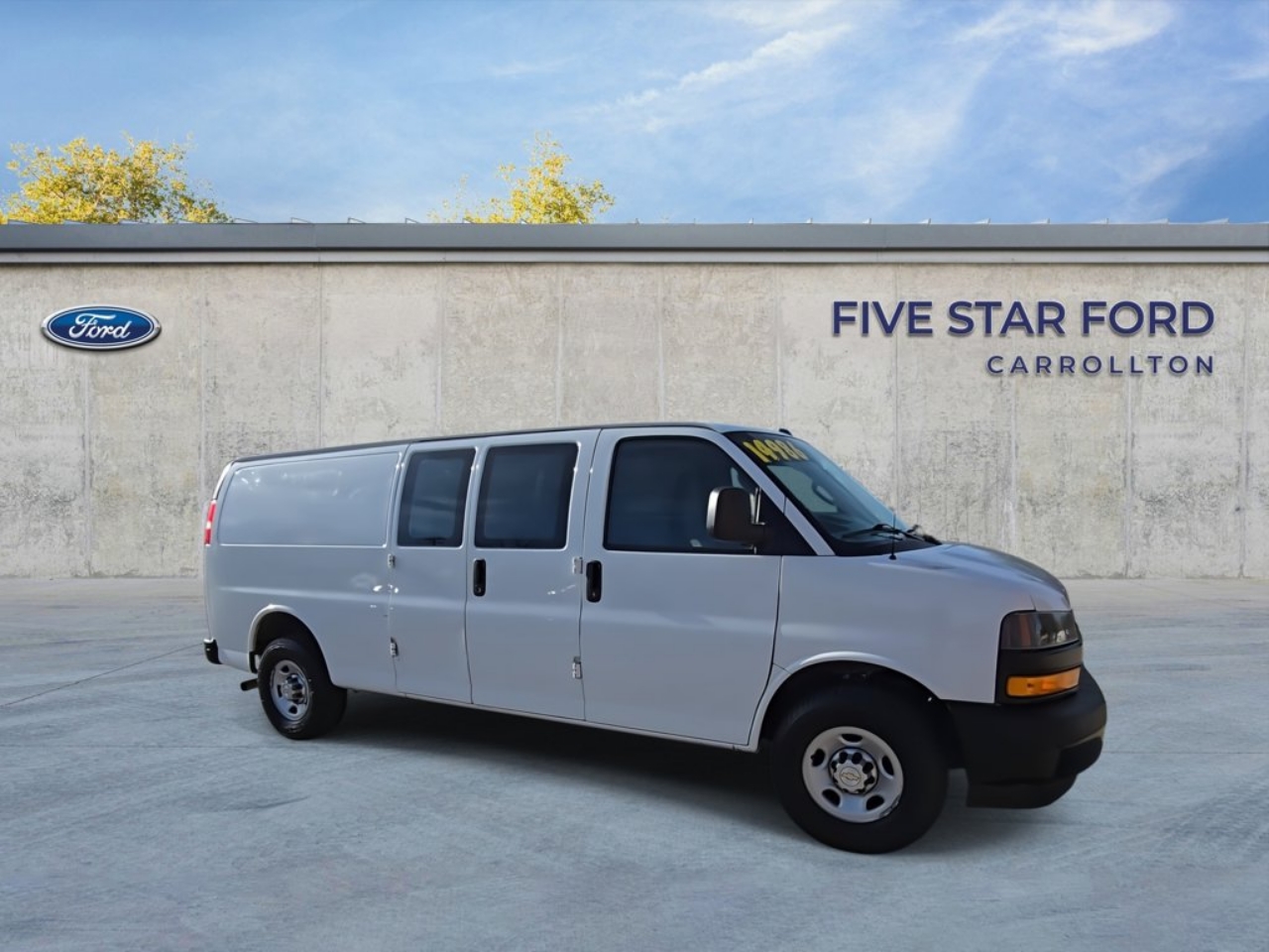 Used 2020 Chevrolet Express Cargo Work Van with VIN 1GCWGBFG1L1259892 for sale in Carrollton, TX