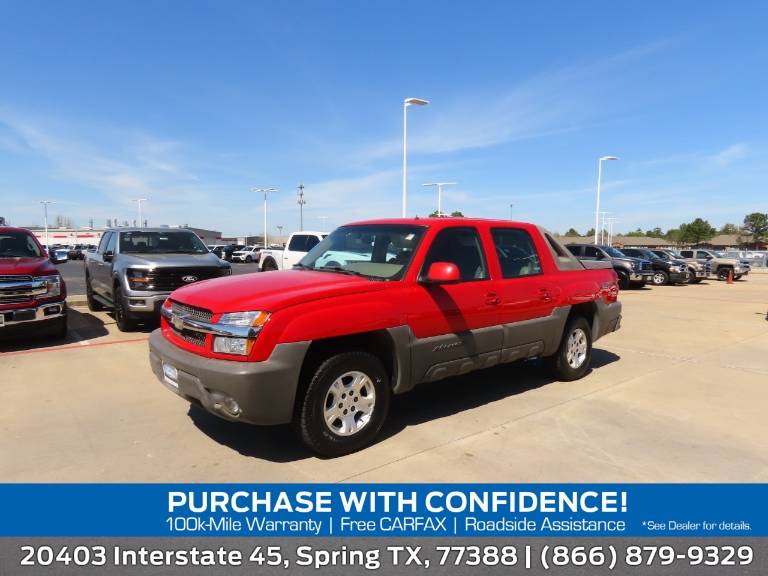 2002 Chevrolet Avalanche 1500 5DR Crew Cab 130 WB