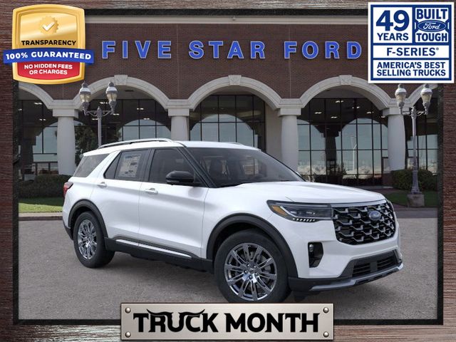 New 2026 Ford Explorer Platinum