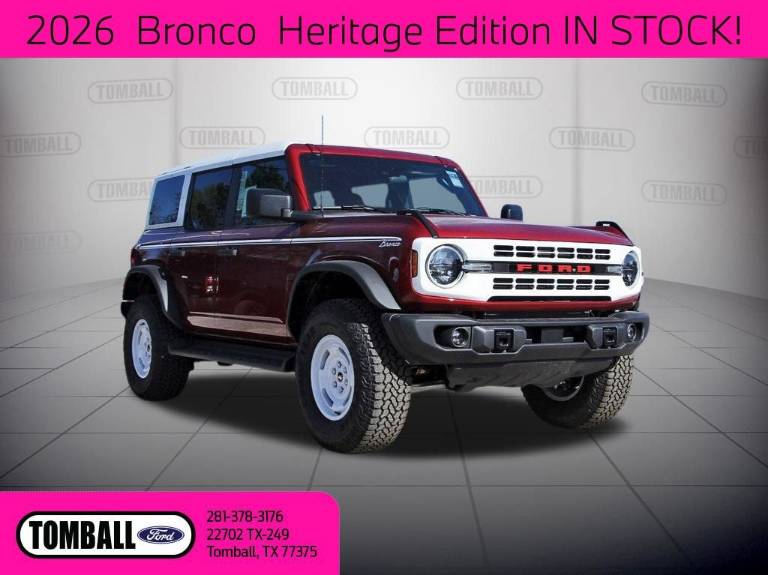 2026 Ford Bronco Heritage Edition