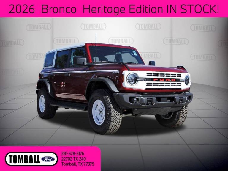 2026 Ford Bronco Heritage Edition