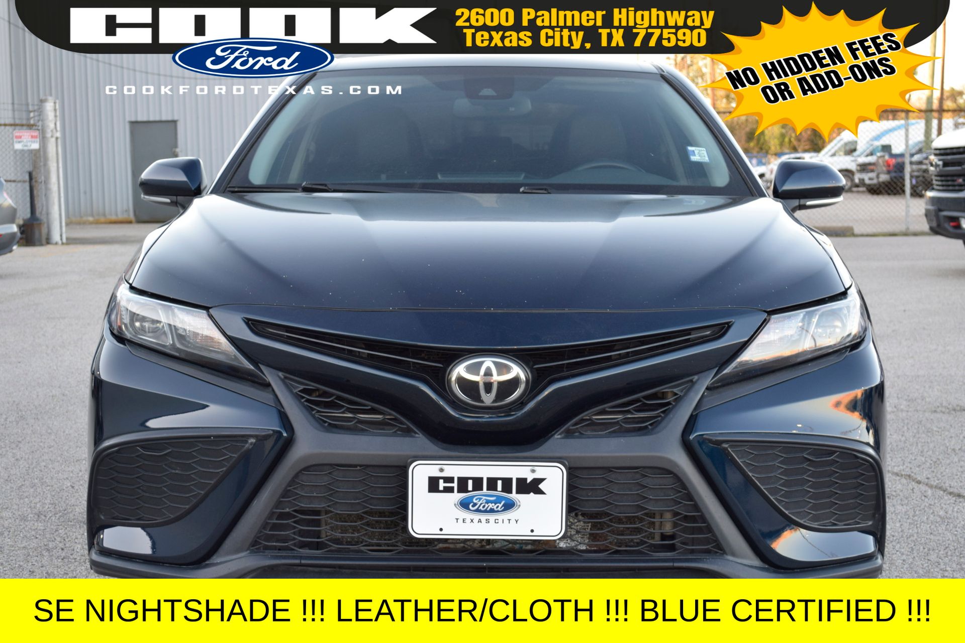 Certified 2021 Toyota Camry SE with VIN 4T1T11AK1MU432607 for sale in Texas City, TX