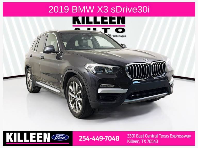 2019 BMW X3 sDrive30i