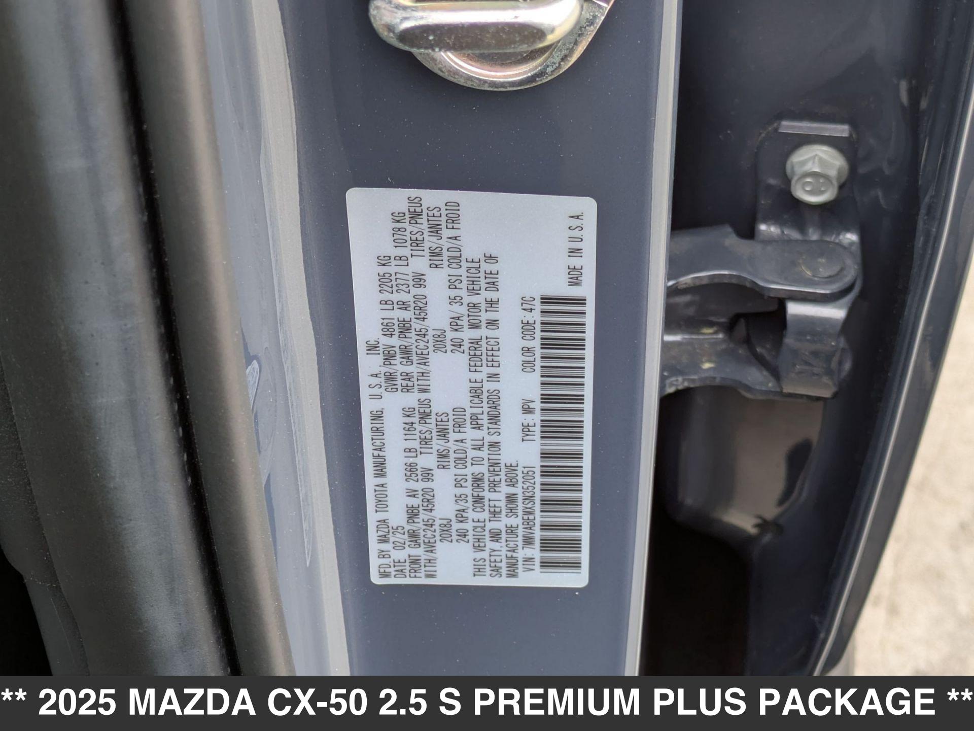 2025 Mazda CX-50 Premium Plus - Photo 15