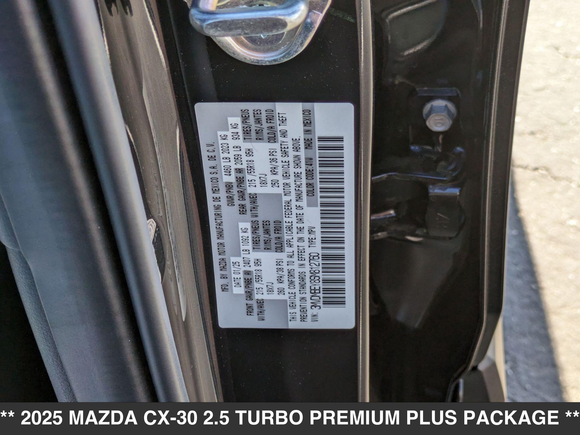 2025 Mazda CX-30 Turbo Premium Plus - Photo 15