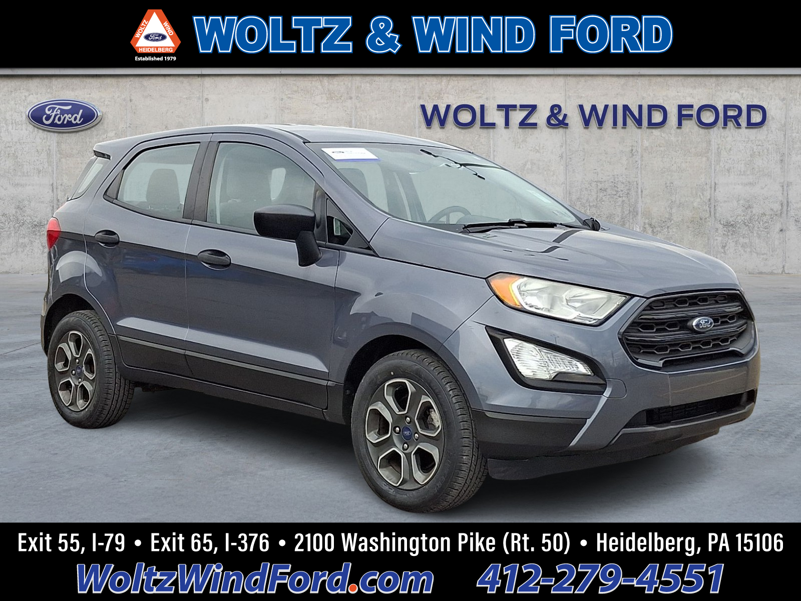2018 Ford Ecosport S