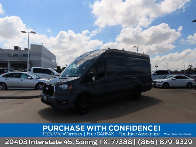 2023 Ford Transit Cargo Van T-350 148 EL HI RF 9500 GVWR RWD