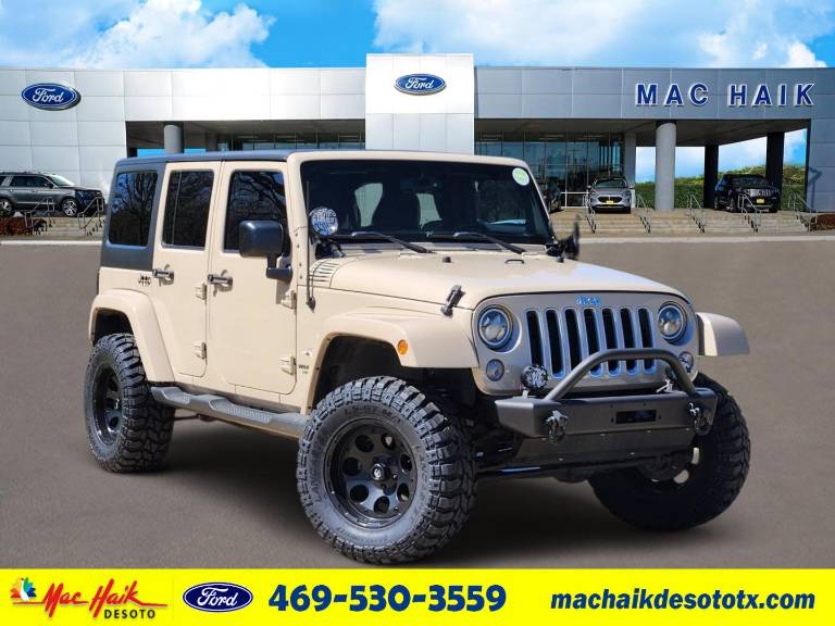 2016 Jeep Wrangler Unlimited Sahara