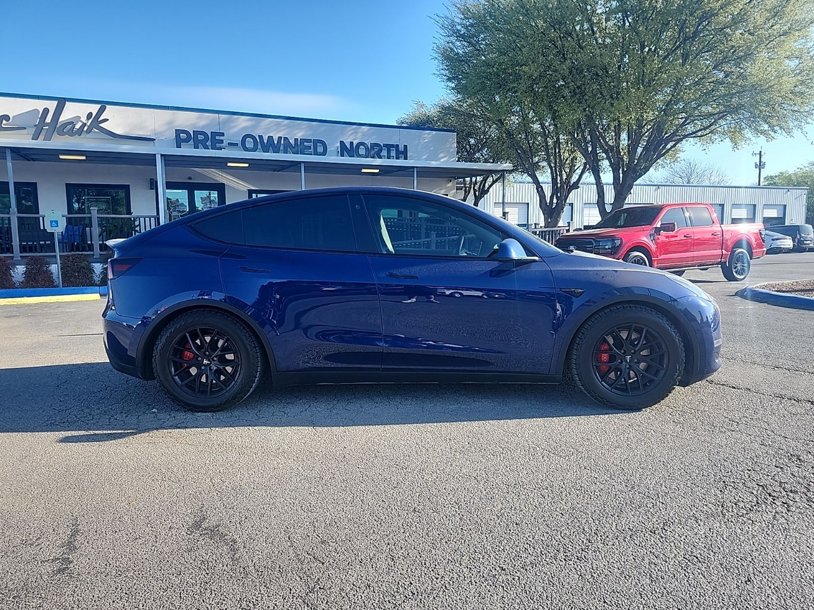Used 2022 Tesla Model Y Performance with VIN 7SAYGDEF2NF507688 for sale in San Antonio, TX