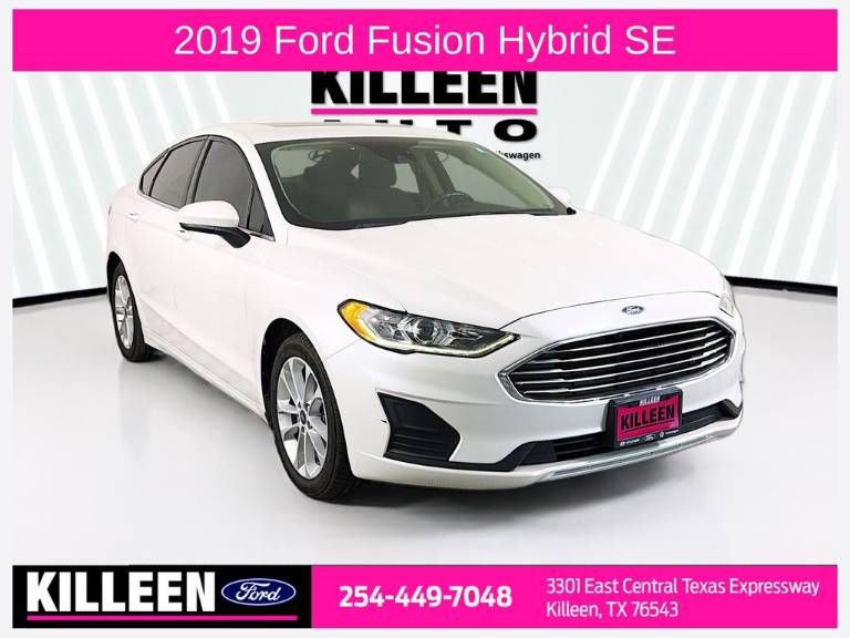 2019 Ford Fusion Hybrid SE