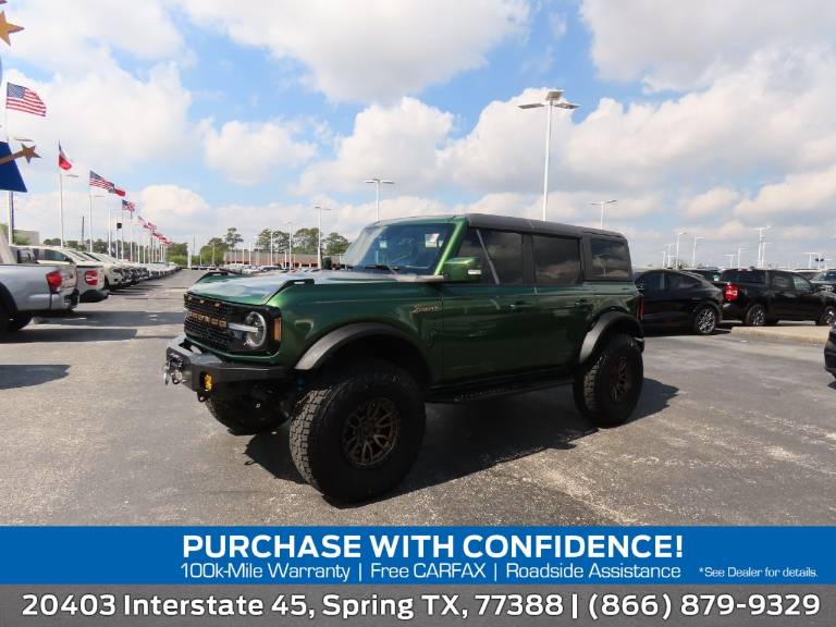 2022 Ford Bronco Wildtrak 4 Door Advanced 4X4