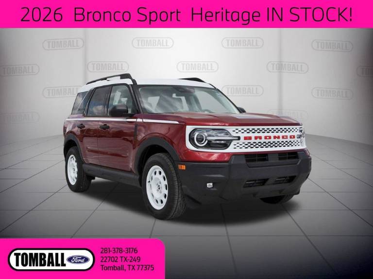 2026 Ford Bronco Sport Heritage