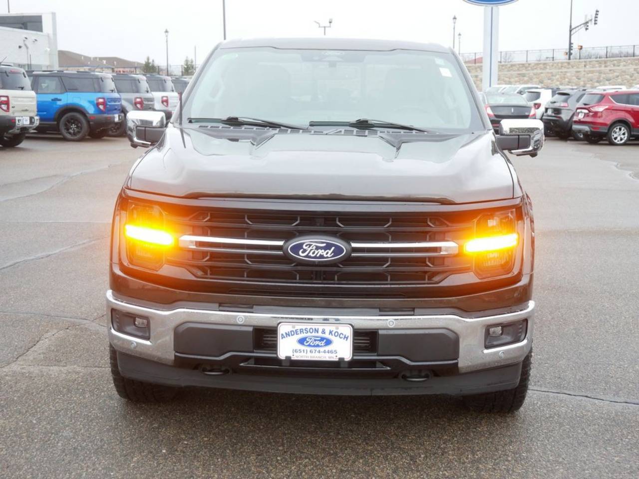 Used 2024 Ford F-150 XLT with VIN 1FTEW3LP0RFA48753 for sale in North Branch, Minnesota