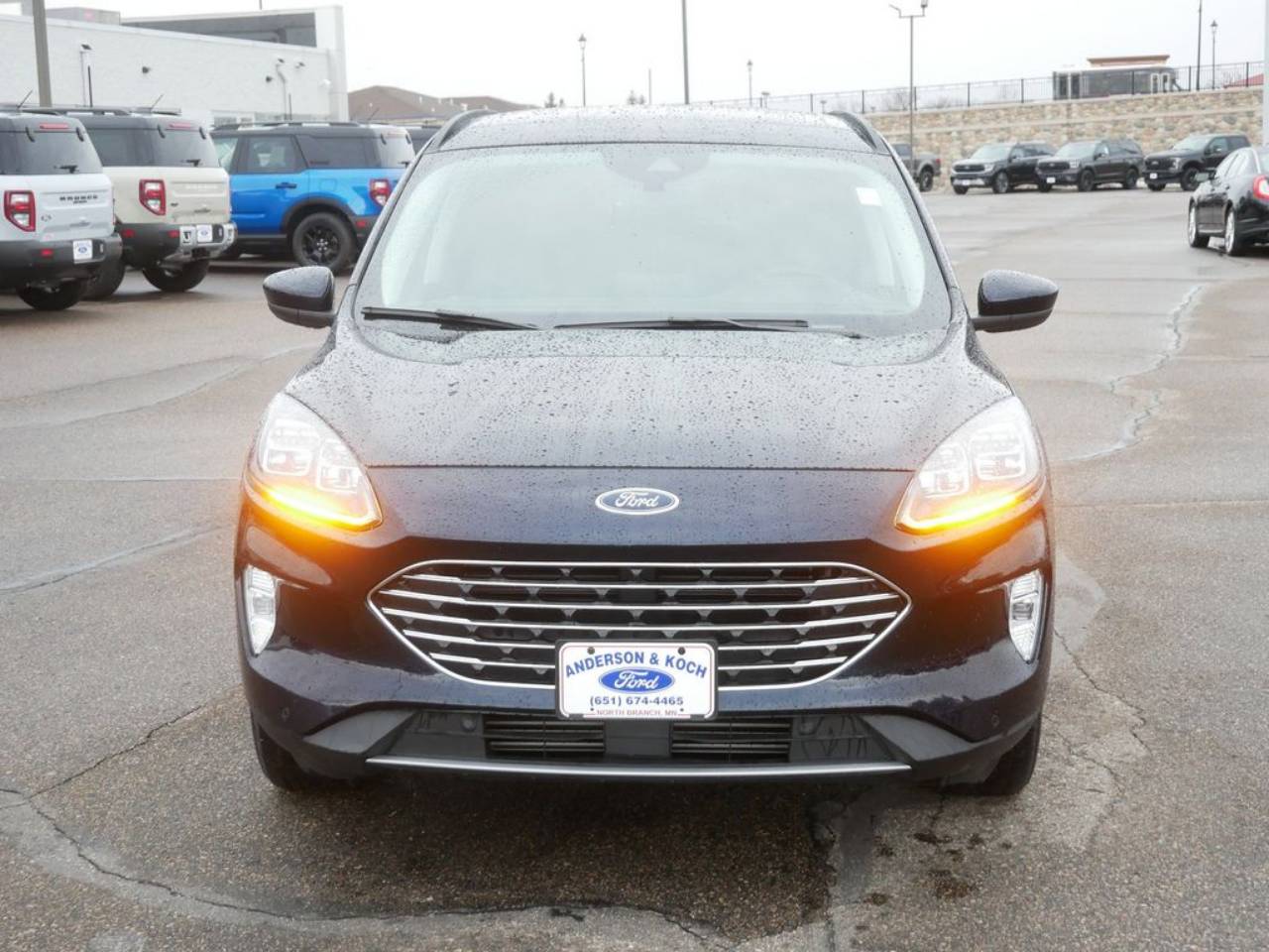 Used 2021 Ford Escape Titanium with VIN 1FMCU9J91MUA53139 for sale in North Branch, Minnesota