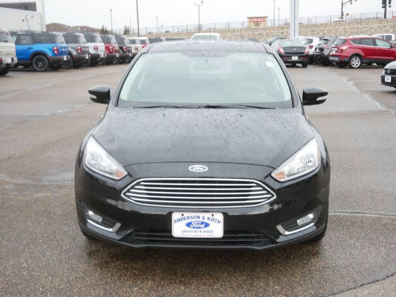 Used 2015 Ford Focus Titanium with VIN 1FADP3J20FL324223 for sale in North Branch, Minnesota