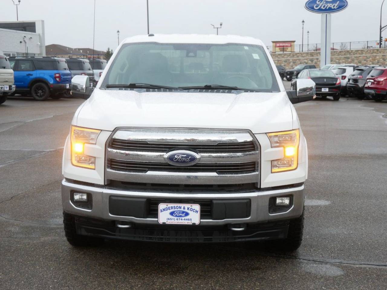 Used 2017 Ford F-150 Lariat with VIN 1FTEW1EG9HKC01122 for sale in North Branch, Minnesota