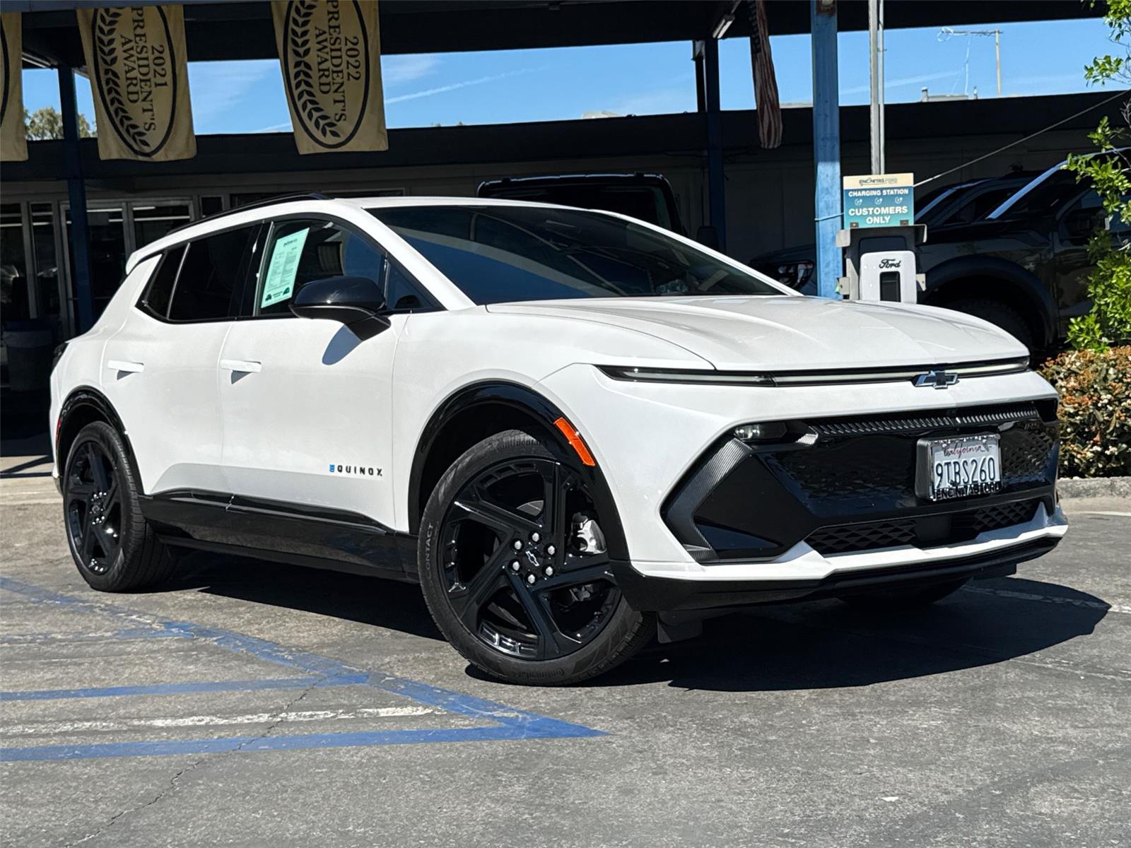 Used 2025 Chevrolet Equinox EV RS with VIN 3GN7DSRPXSS171095 for sale in Encinitas, CA