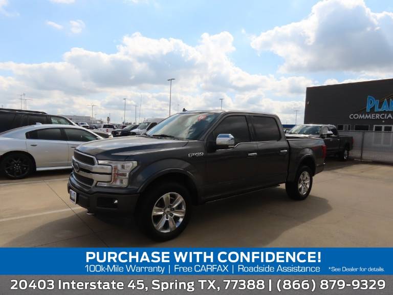 2019 Ford F-150 Platinum 4WD SuperCrew 5.5' Box