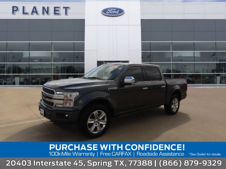 2019 Ford F-150 Platinum 4WD SuperCrew 5.5' Box