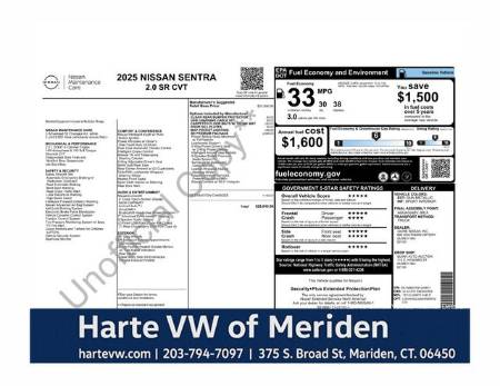 2025 Nissan Sentra SR