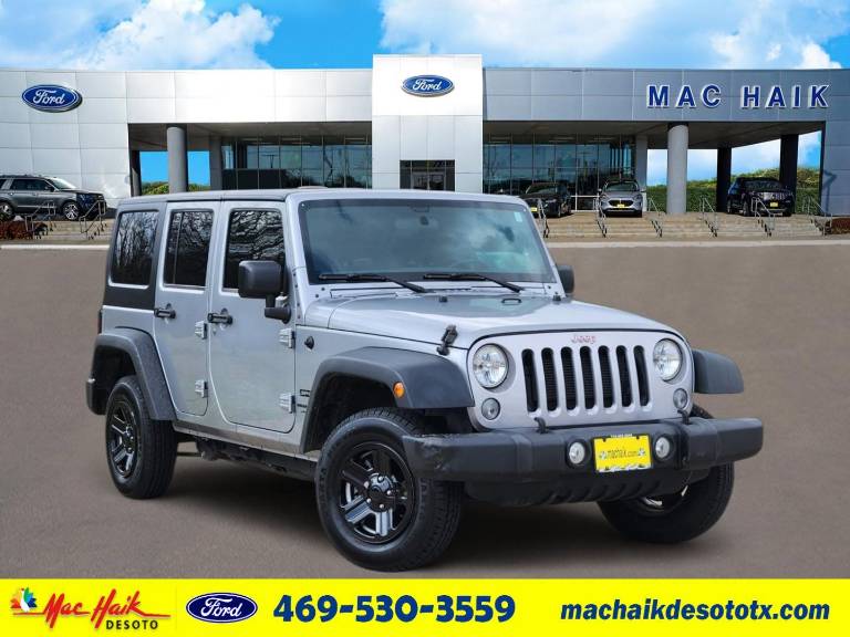 2018 Jeep Wrangler JK Unlimited Sport