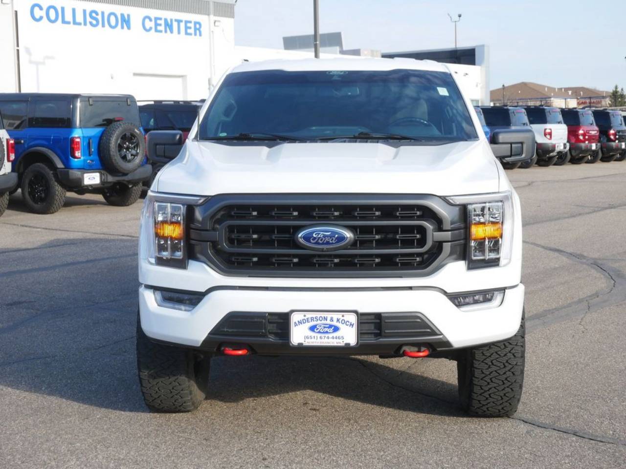 Used 2021 Ford F-150 XLT with VIN 1FTFW1E58MFA58234 for sale in North Branch, Minnesota