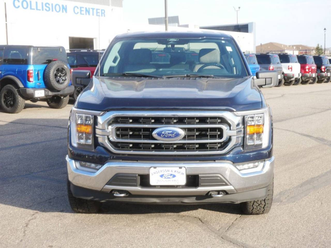 Used 2021 Ford F-150 XLT with VIN 1FTFW1E83MFC80786 for sale in North Branch, Minnesota