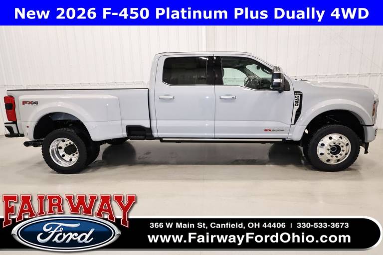 2026 Ford F-450SD Platinum Plus