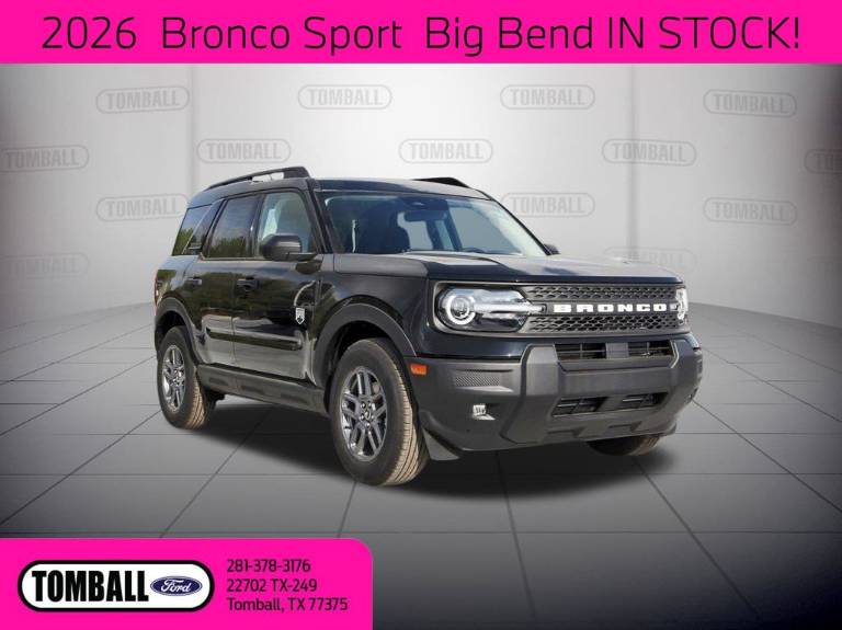 2026 Ford Bronco Sport BIG Bend