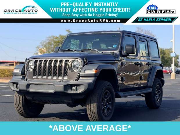 2018 Jeep Wrangler Unlimited Sport