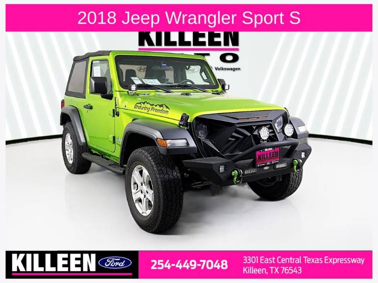 2018 Jeep Wrangler Sport S