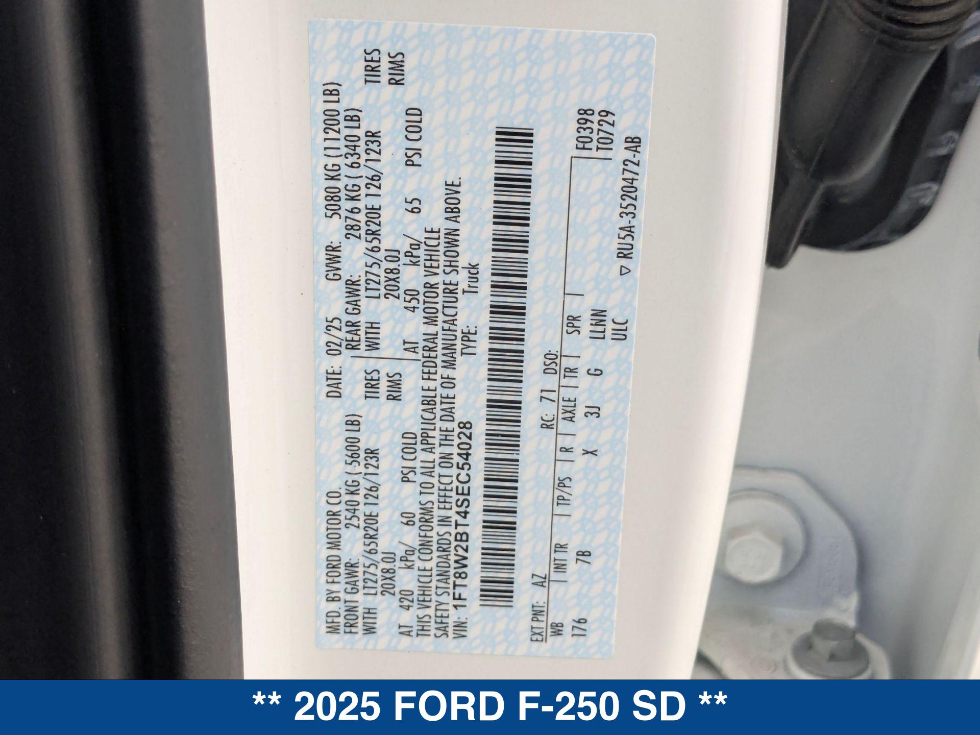 2025 Ford F-250 Super Duty Platinum - Photo 20
