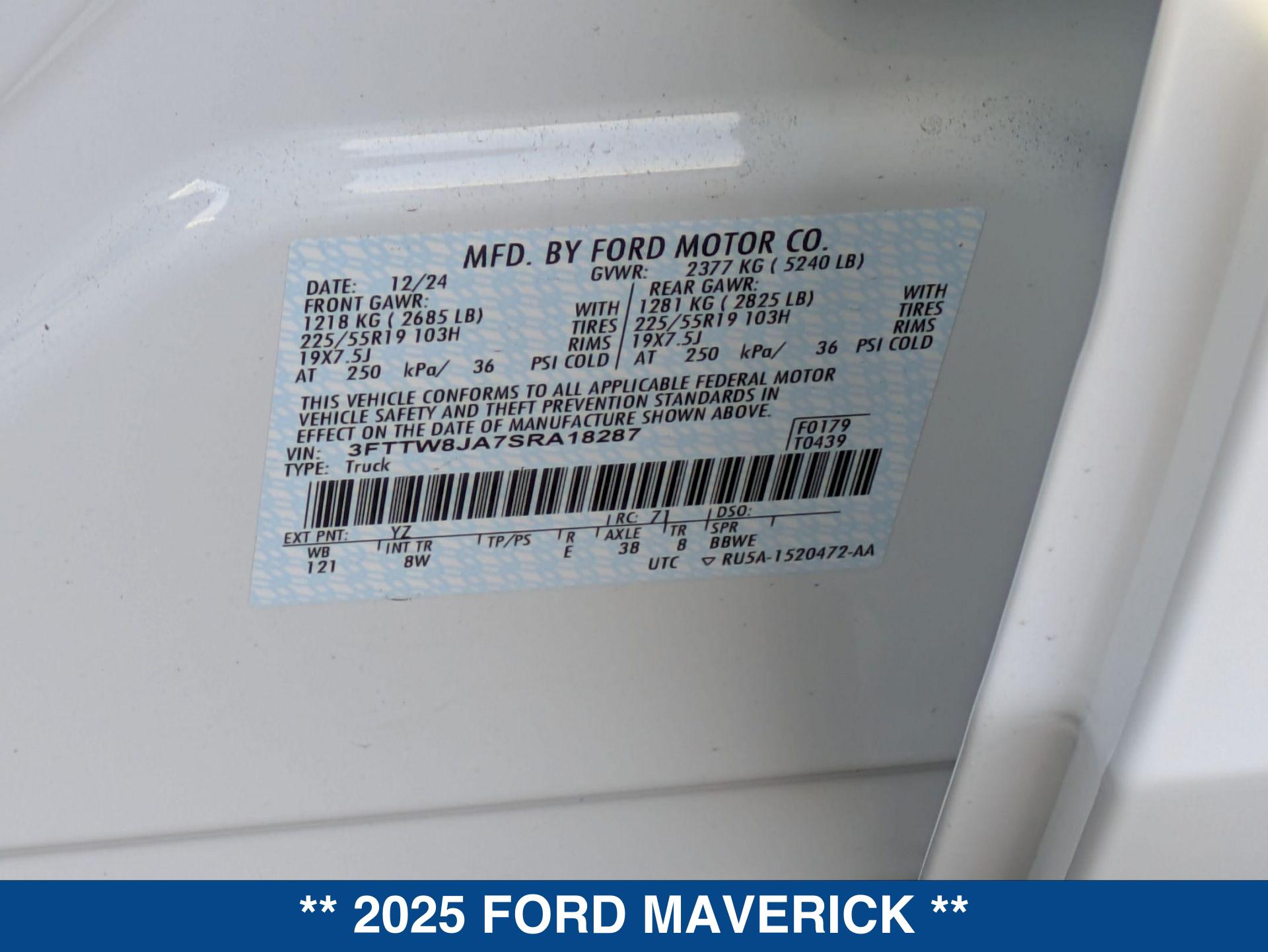 2025 Ford Maverick XLT - Photo 27