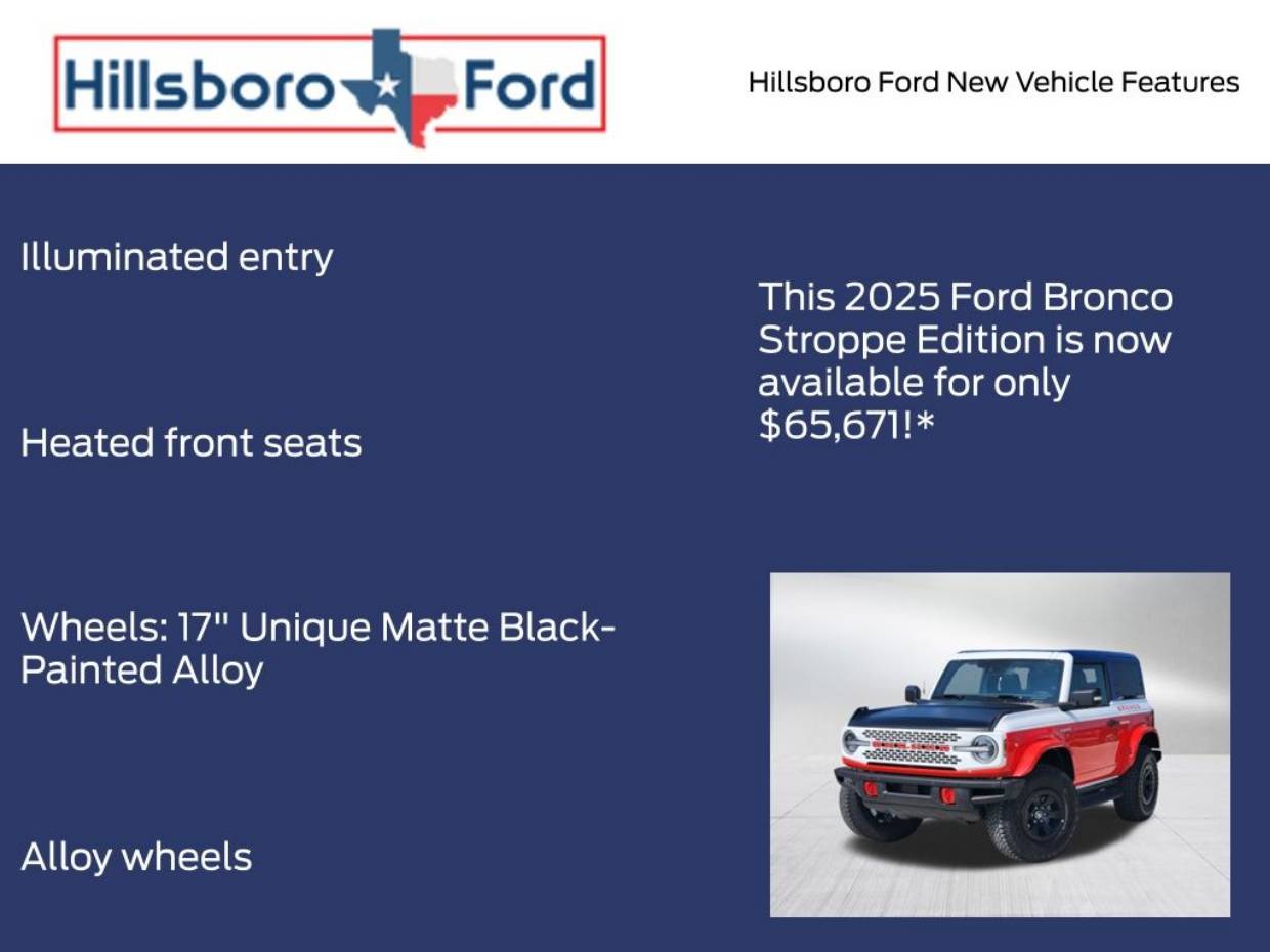 2025 Ford Bronco 2-Door Stroppe - Photo 14