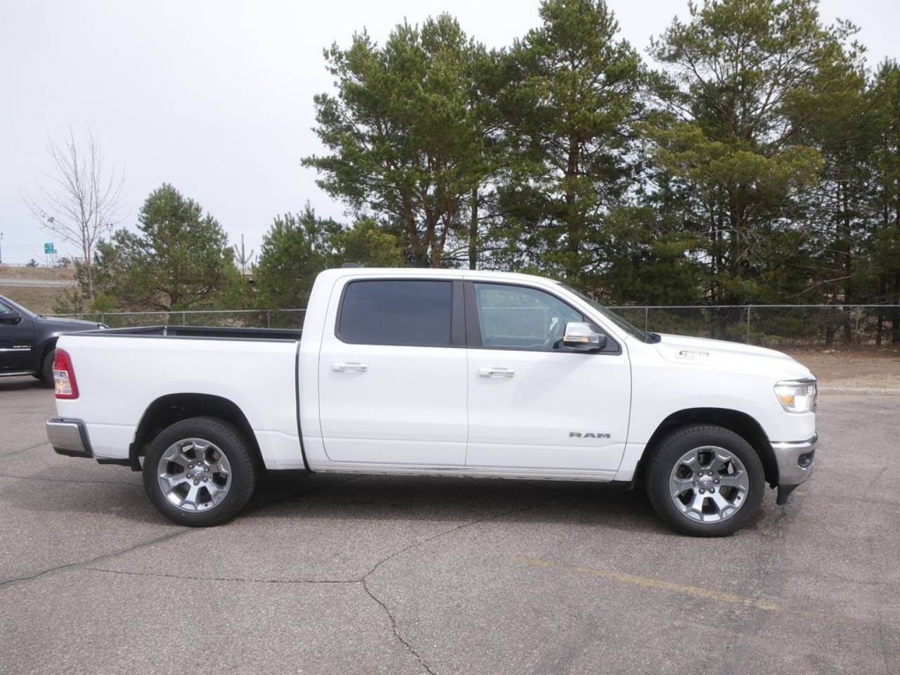 Used 2019 RAM Ram 1500 Pickup Big Horn/Lone Star with VIN 1C6SRFFT8KN762170 for sale in North Branch, Minnesota