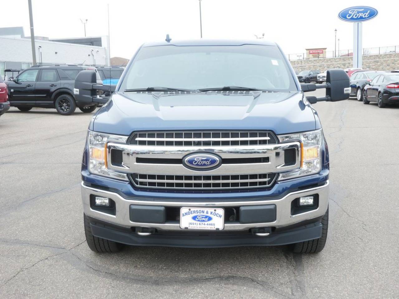 Used 2018 Ford F-150 XLT with VIN 1FTFW1E58JKD07392 for sale in North Branch, Minnesota
