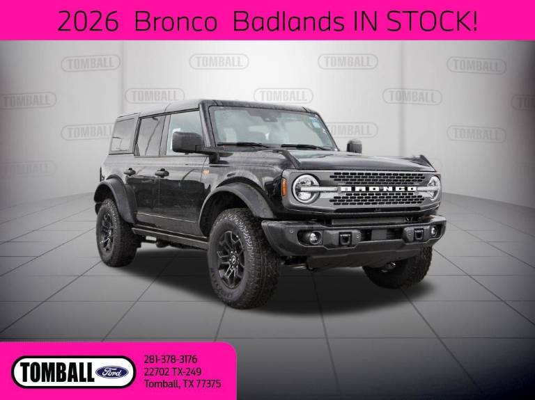 2026 Ford Bronco Badlands