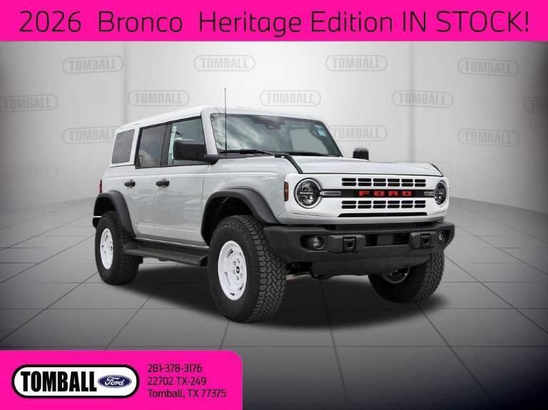 2026 Ford Bronco Heritage Edition
