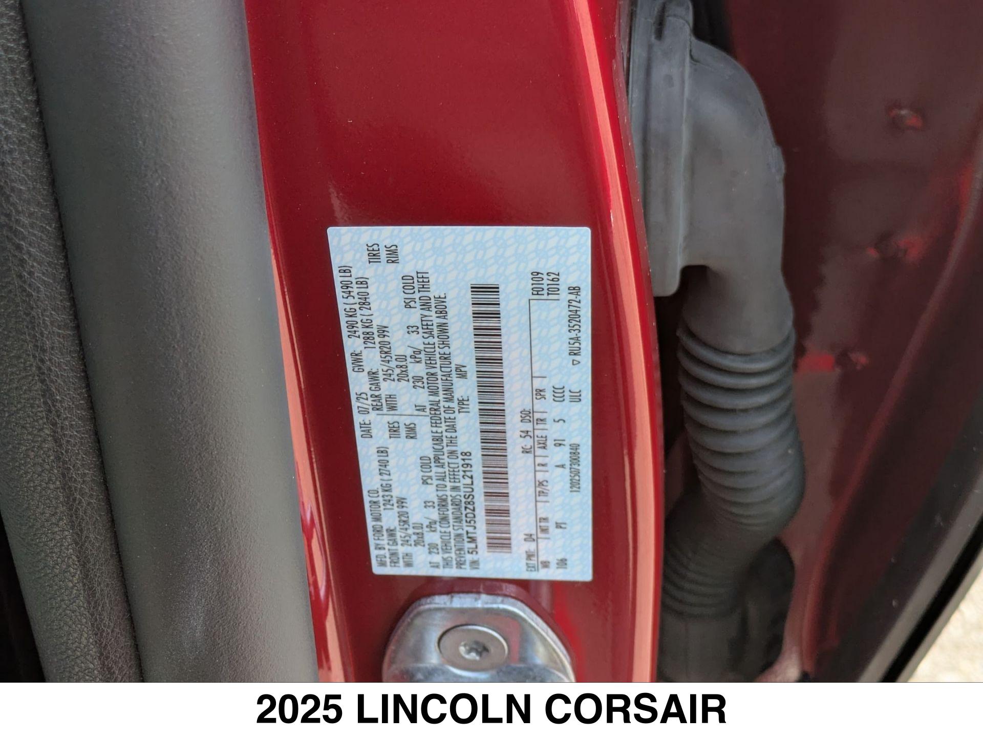 2025 Lincoln Corsair Grand Touring - Photo 15