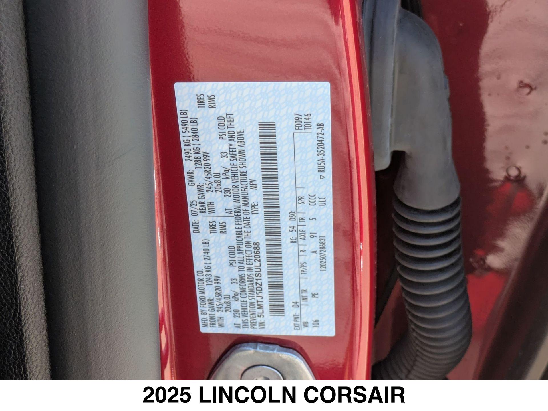 2025 Lincoln Corsair Grand Touring - Photo 15