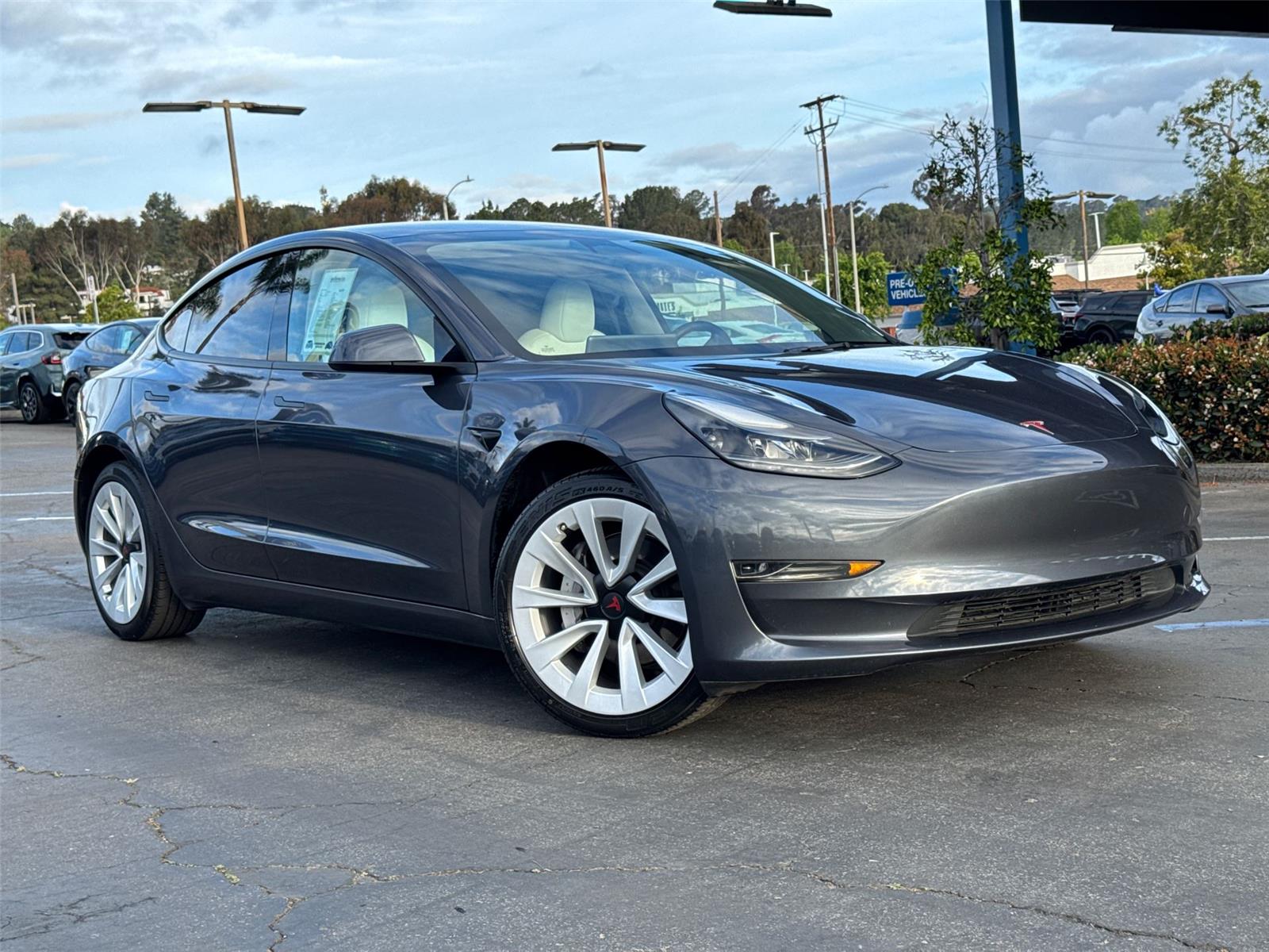 Used 2023 Tesla Model 3 Base with VIN 5YJ3E1EA6PF647939 for sale in Encinitas, CA