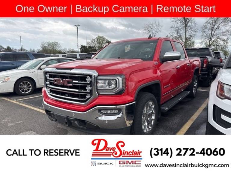 2018 GMC Sierra 1500 4WD SLT Crew Cab