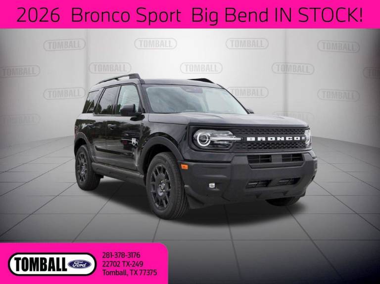 2026 Ford Bronco Sport BIG Bend