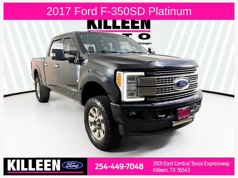 2017 Ford F-350SD Platinum